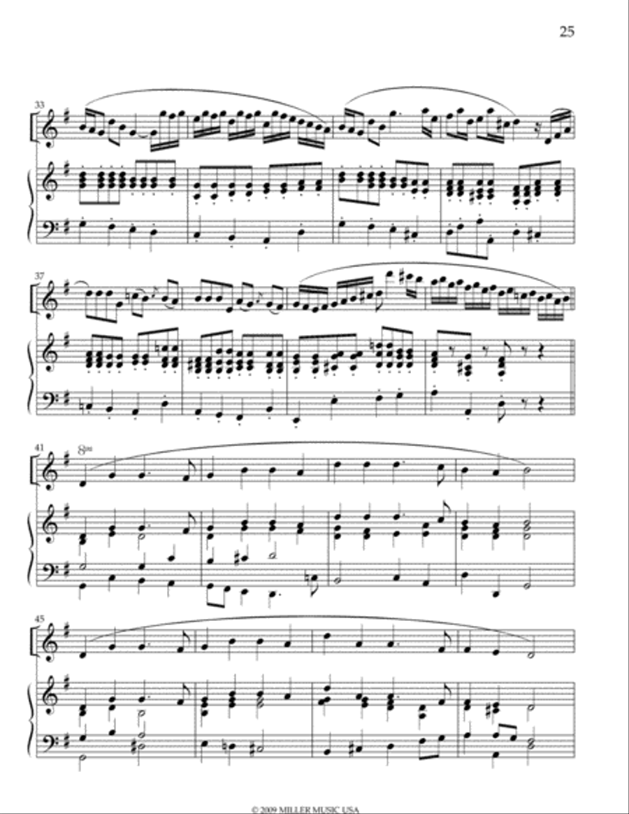 Hark the Herald Angels Sing Flute scores gallery preview page 3