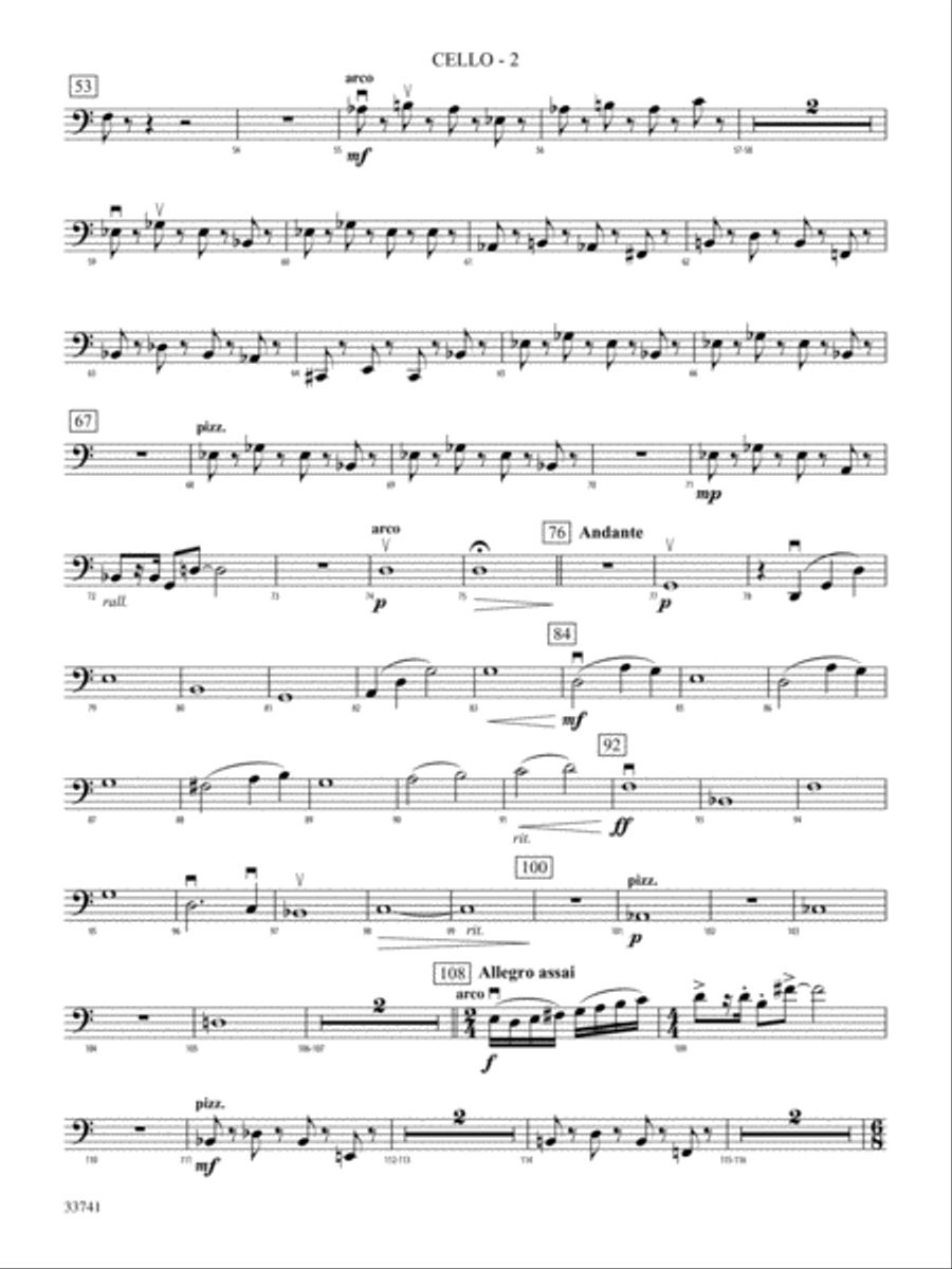 Kallalanta: Cello Full Orchestra scores gallery preview page 2