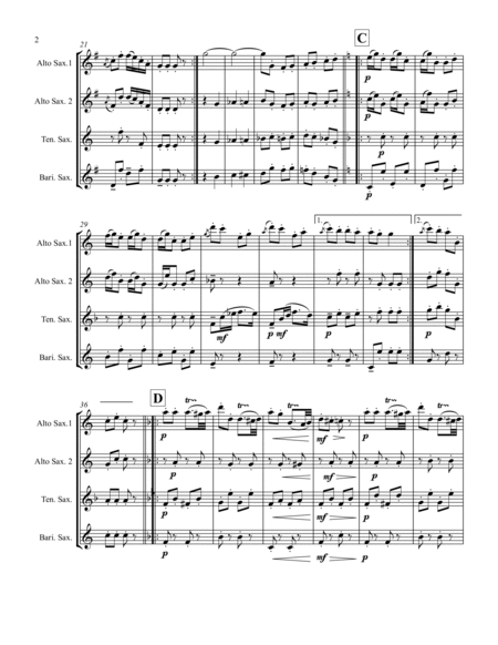 Annen Polka, Op. 117 (Sax Quartet) image number null