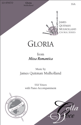 Book cover for Gloria from Missa Romantica