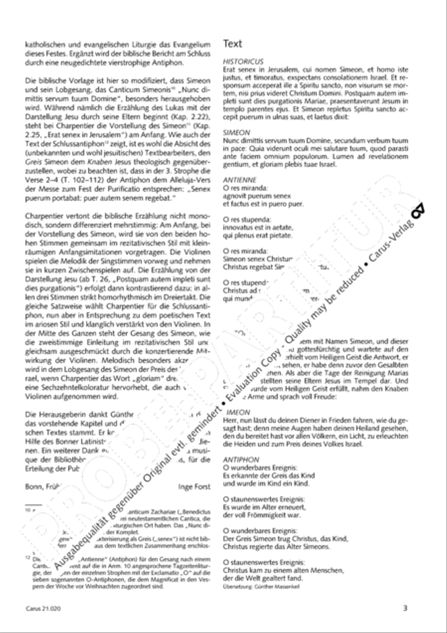 In festo purificationis Choir scores gallery preview page 4