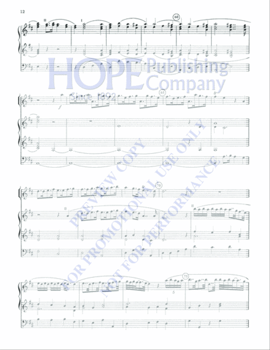 The Classical Wedding Trumpet Solo scores gallery preview page 14
