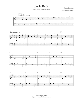 Jingle Bells - for 3-octave handbell choir