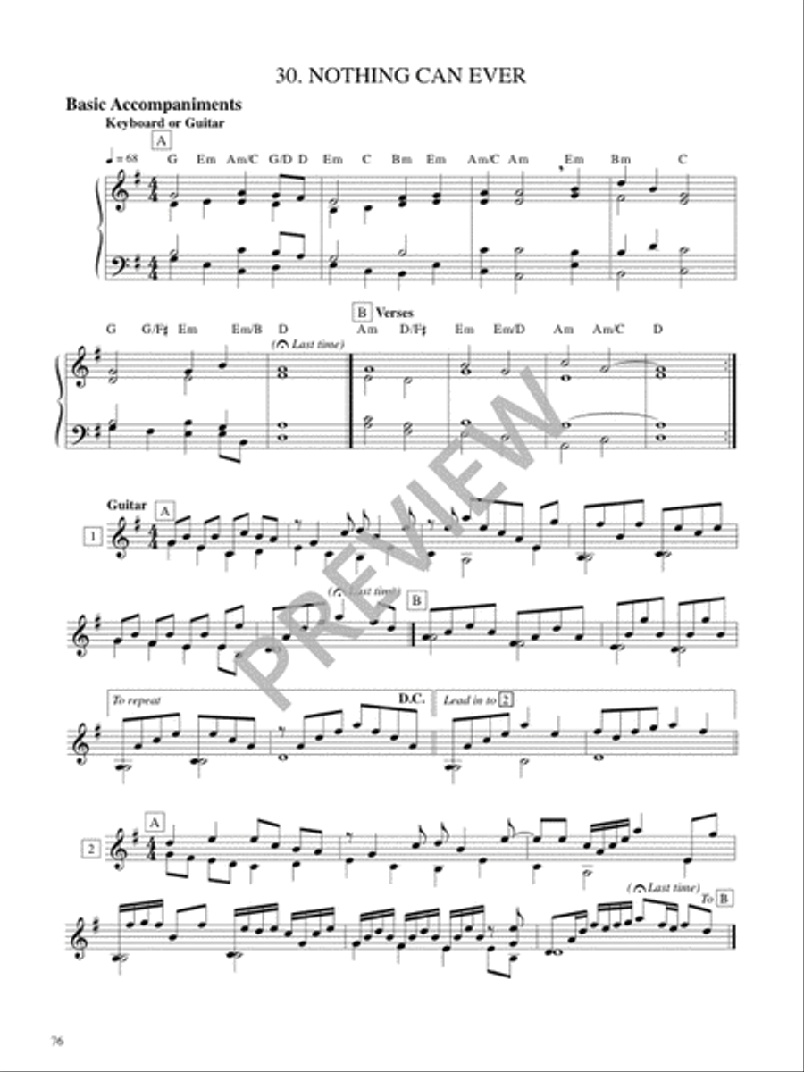 Christe Lux mundi - Instrument edition Guitar scores gallery preview page 78