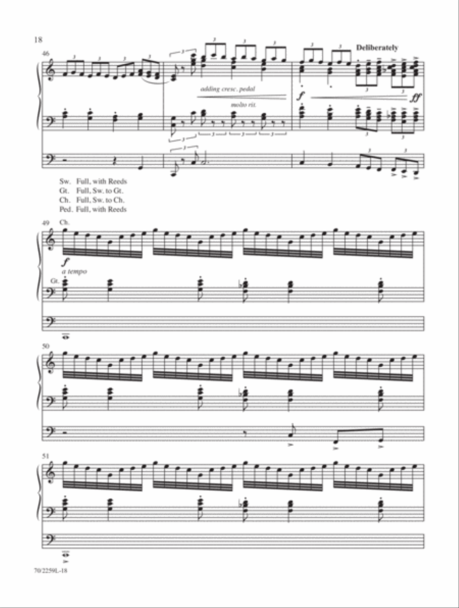 Exaltation Organ Solo scores gallery preview page 7