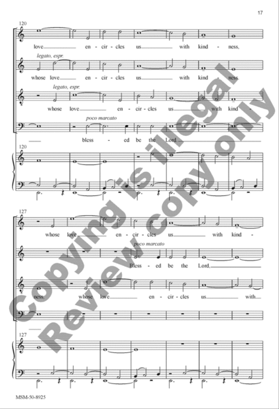 Trust and Kindness Trust and Kindness 4-Part scores gallery preview page 21