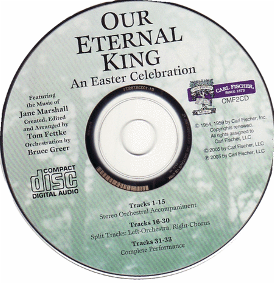 Our Eternal King Accompaniment CD scores gallery preview page 1