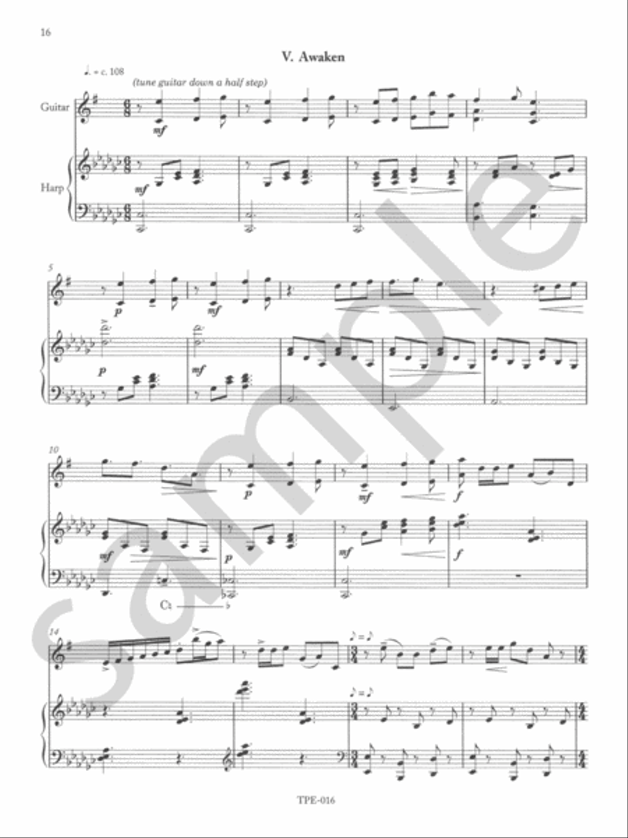 Hypnotized Harp scores gallery preview page 7
