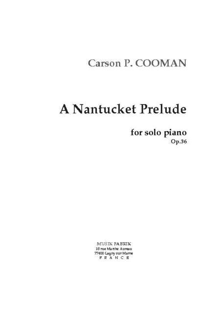 A Nantucket Prelude
