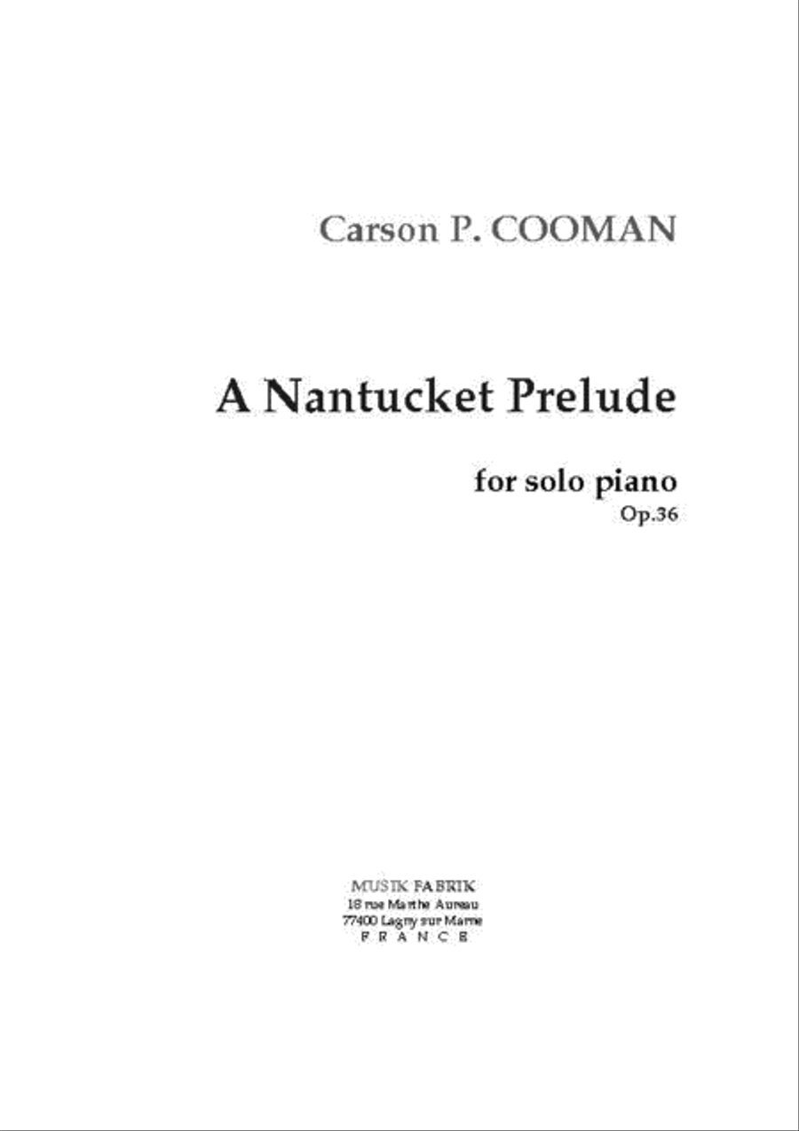 A Nantucket Prelude Piano Method scores gallery preview page 1