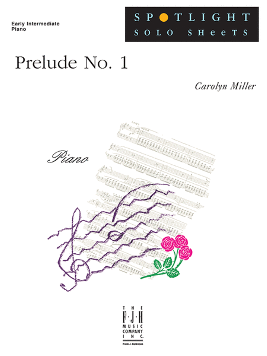 Prelude No. 1 Piano Solo scores gallery preview page 1