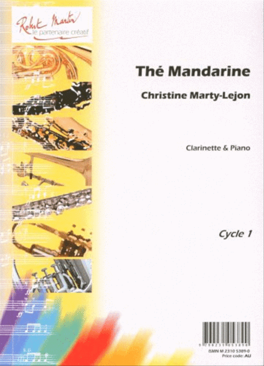 The mandarine, pour clarinette Clarinet Solo scores gallery preview page 1