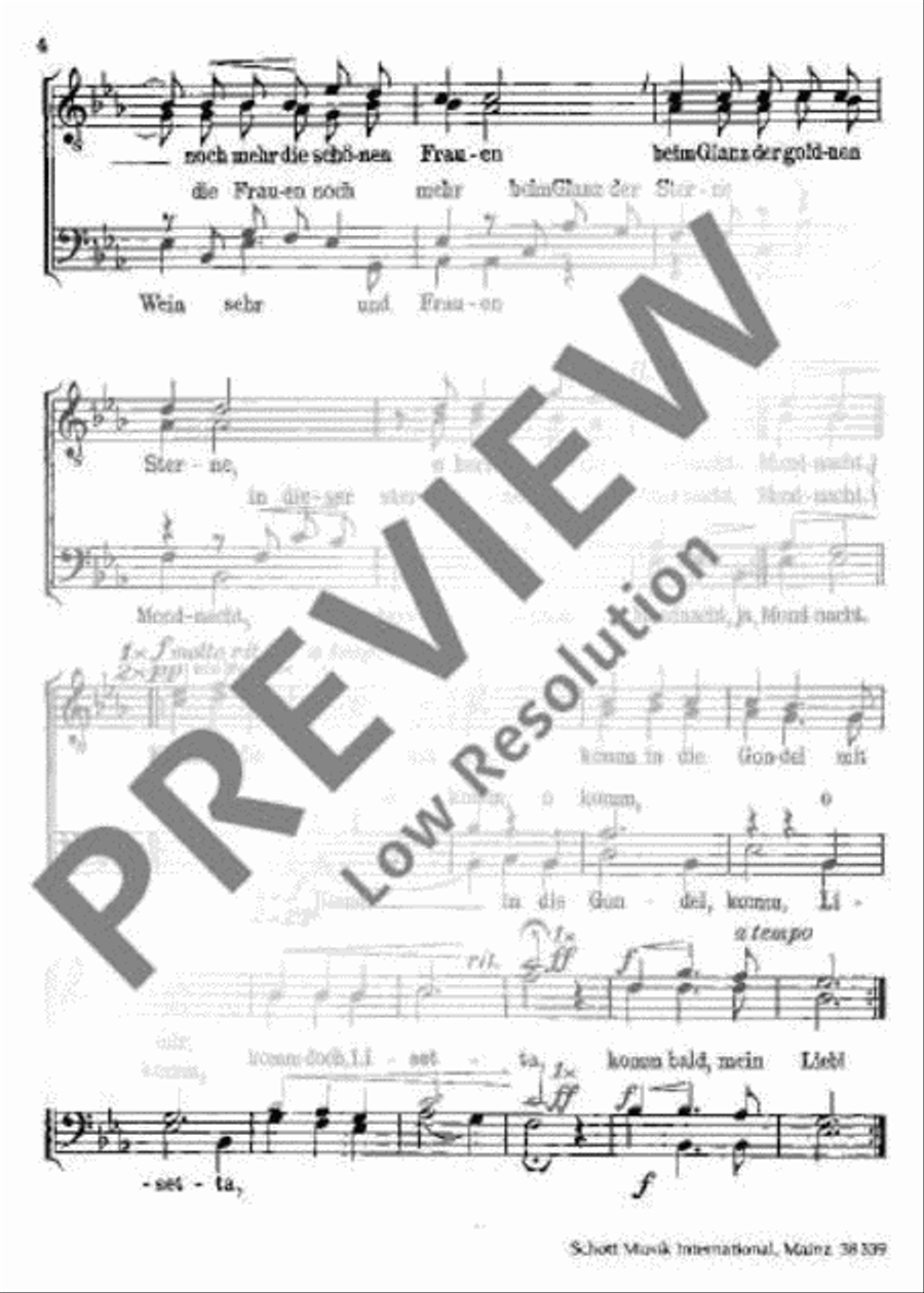Pferde zu vieren traben TTBB scores gallery preview page 5