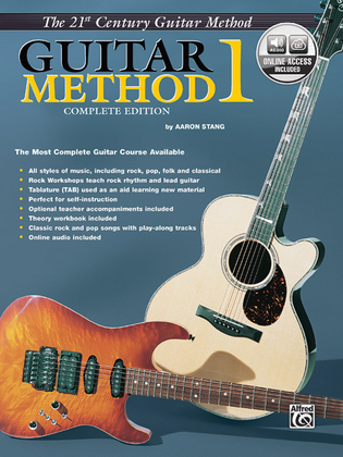 Book cover for Belwin's 21st Century Guitar Method 1 Complete