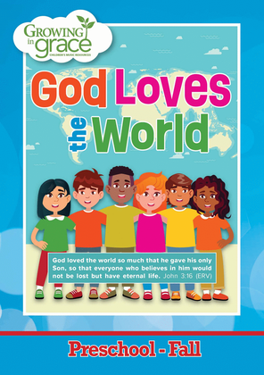 God Loves the World (Fall) Preschool CD Digipak