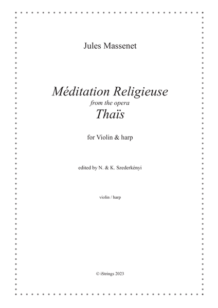 Méditation Religieuse from the opéra Thaïs