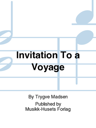 Invitation To a Voyage