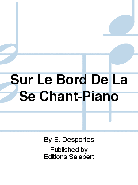 Sur Le Bord De La Se Chant-Piano