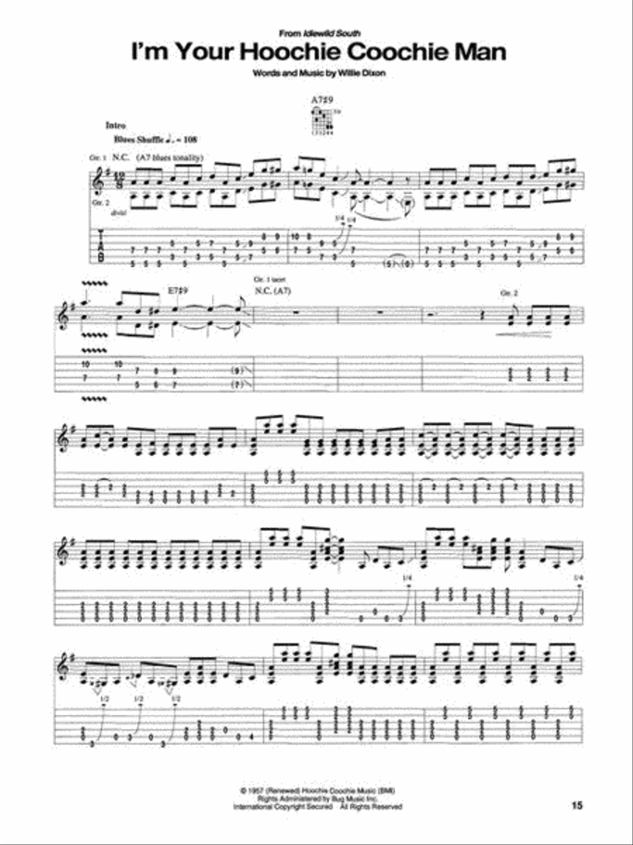 The Allman Brothers Band – The Definitive Collection for Guitar – Volume 2 Electric Guitar scores gallery preview page 4