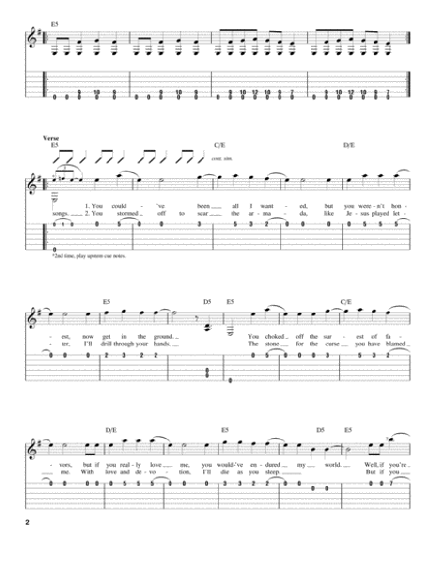Welcome Home Acoustic Guitar scores gallery preview page 2