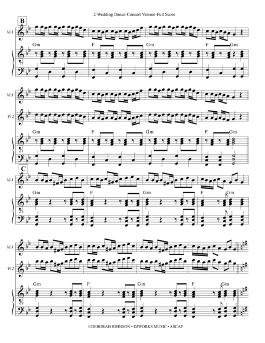 Wedding Dance for String Orchestra-Concert Version