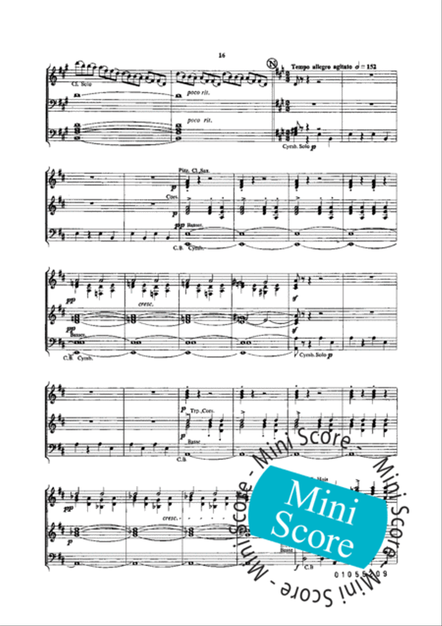 La Grande Paque Russe Concert Band scores gallery preview page 18