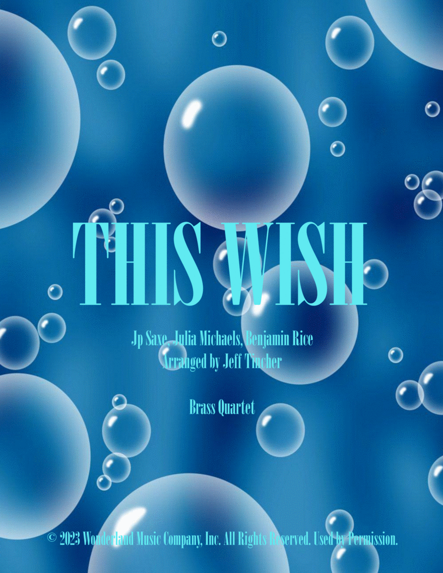 This Wish Brass Quartet scores gallery preview page 1