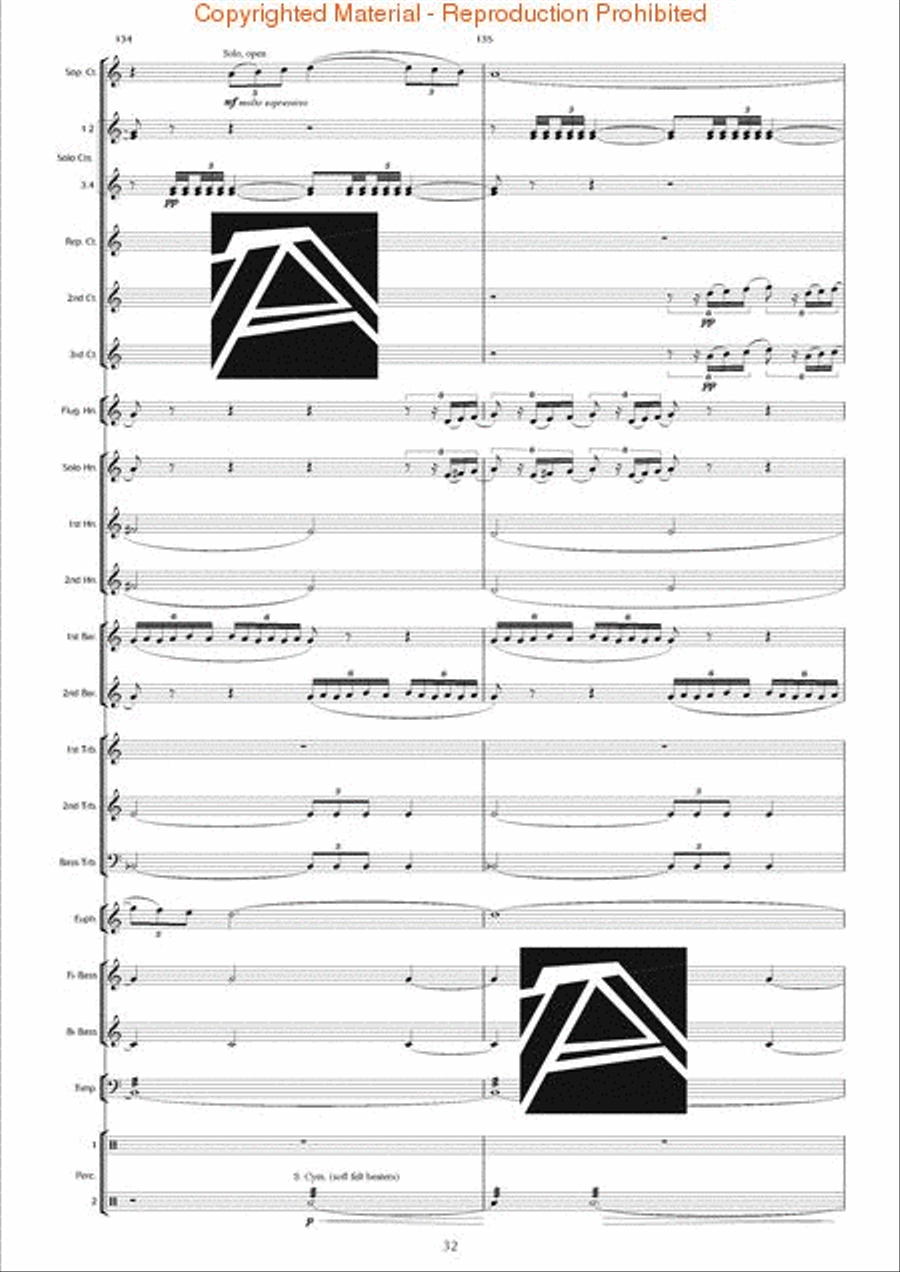 Surround Sound Brass Band scores gallery preview page 33