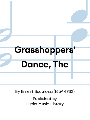 Book cover for Grasshoppers' Dance, The