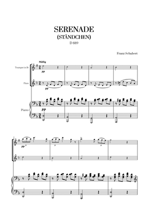F. Schubert - Serenade (Ständchen) (D 889) (for Trumpet and Flute)