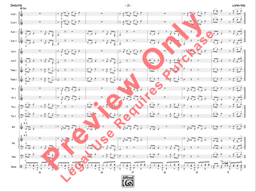 Listen Here Jazz Ensemble scores gallery preview page 13