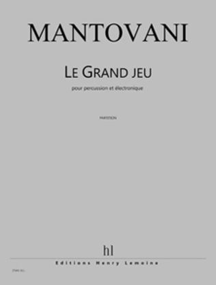 Book cover for Le Grand Jeu
