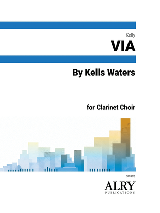 Book cover for By Kells Waters for Clarinet Choir