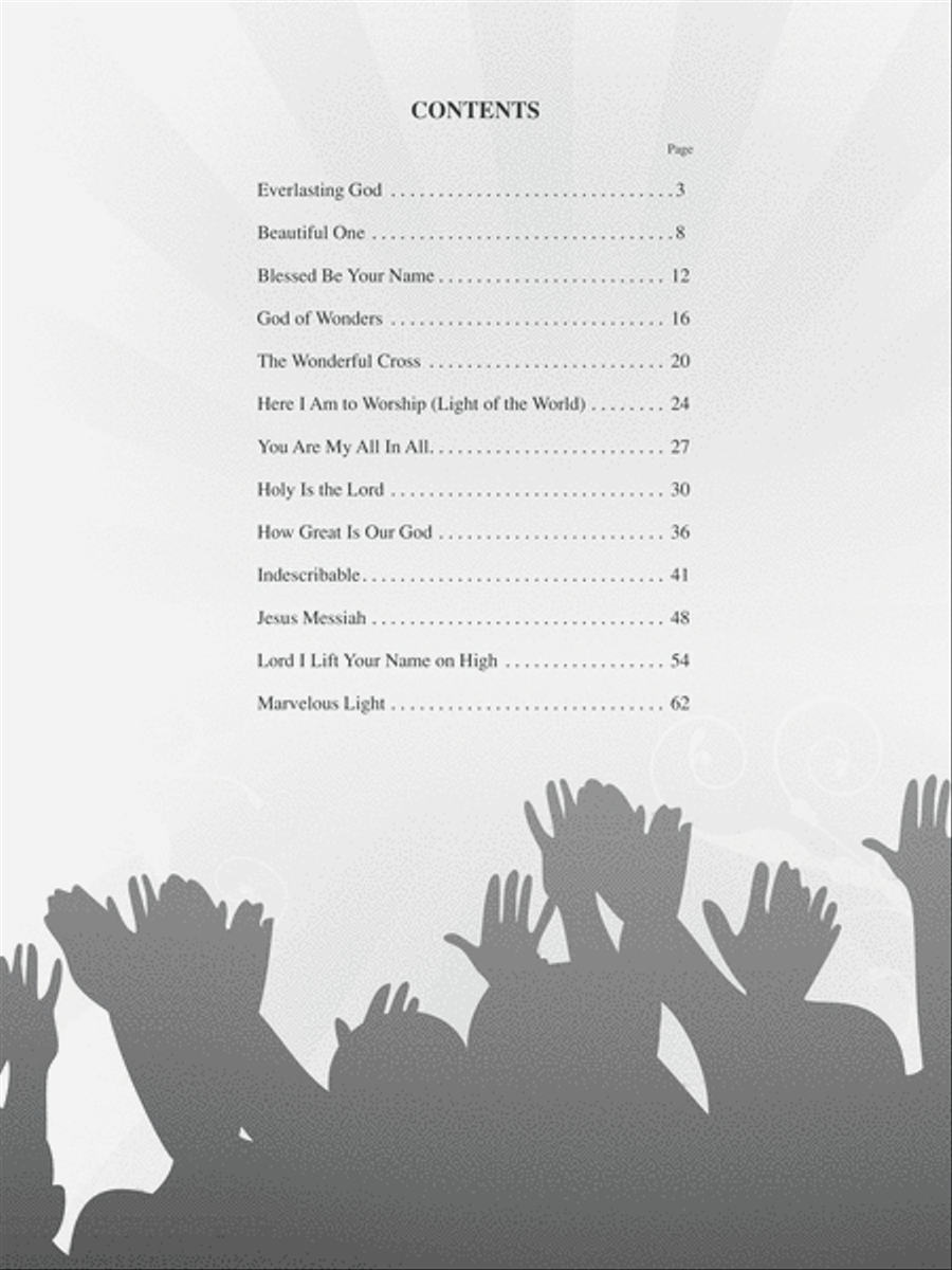 Top Praise & Worship Instrumental Solos for Strings String Orchestra scores gallery preview page 8