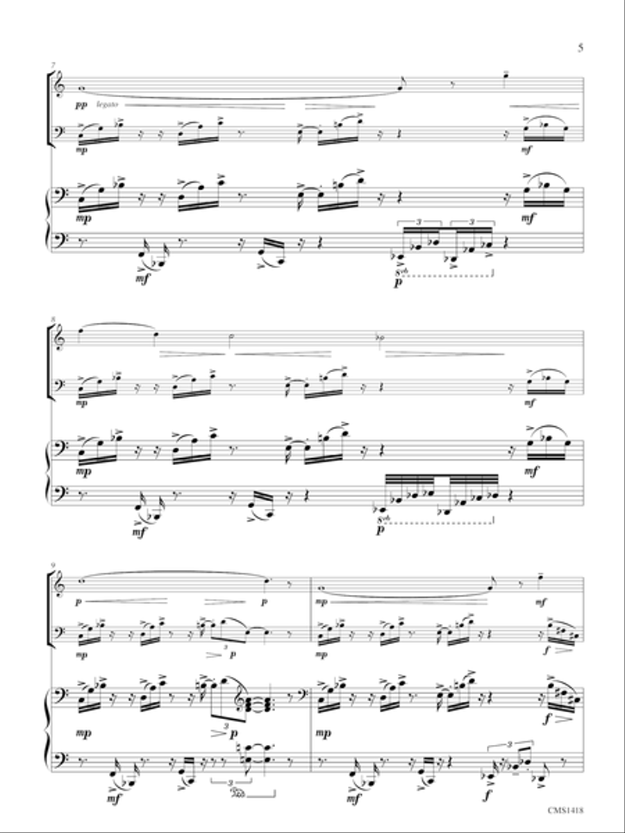 Gaze Bassoon scores gallery preview page 5