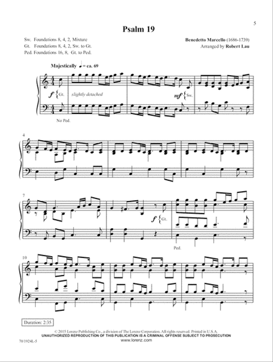 Masterworks for Organ (Digital Download) Organ scores gallery preview page 5