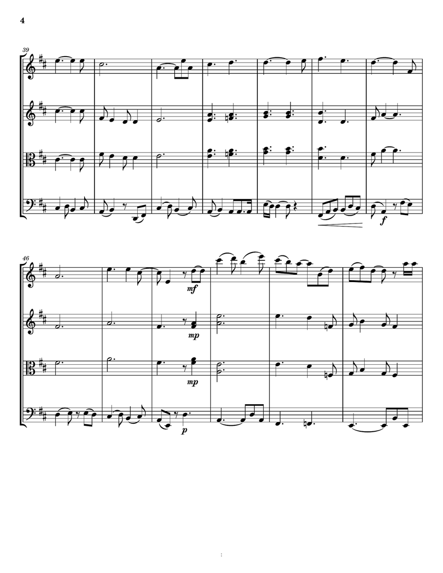 I'll Make Love To You String Trio scores gallery preview page 4