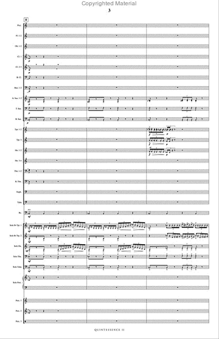 Quintessence II Concert Band scores gallery preview page 4