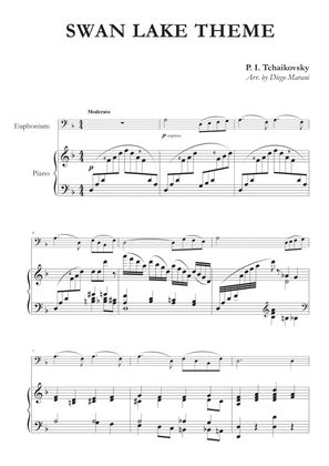 Swan Lake Theme for Euphonium and Piano