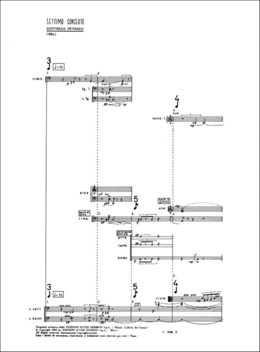 Settimo Concerto Chamber Orchestra scores gallery preview page 2