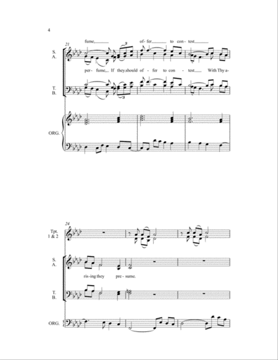 Easter 4-Part scores gallery preview page 5
