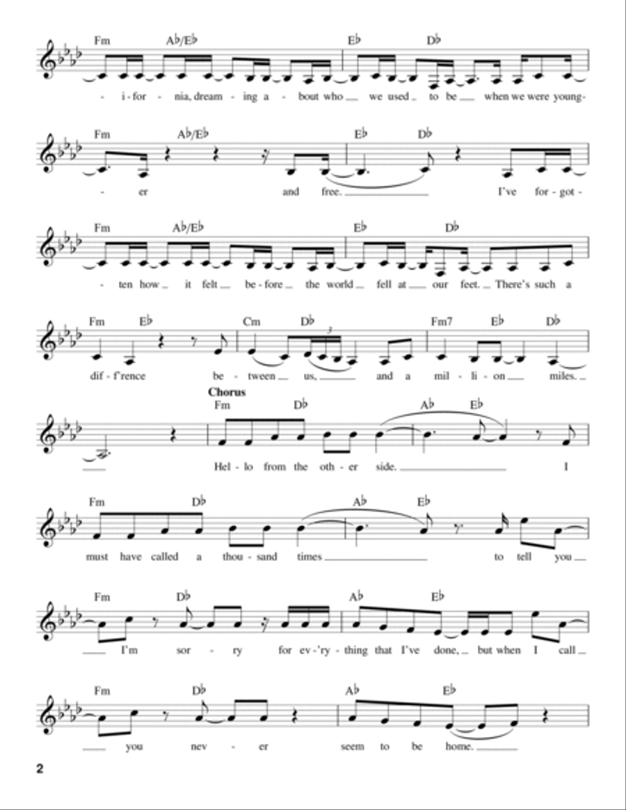 Hello Voice scores gallery preview page 2