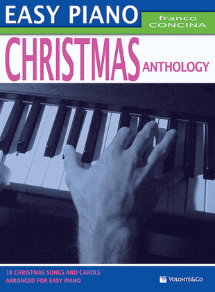 Book cover for Easy Piano Christmas Anthology (International Edition)