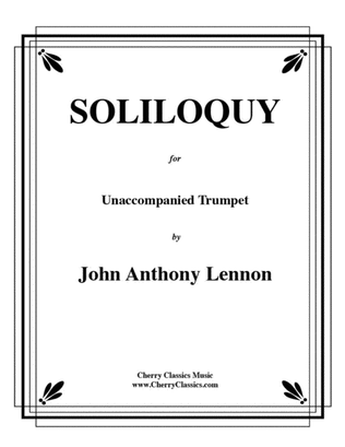 Book cover for Soliloquy for Unaccompanied Trumpet