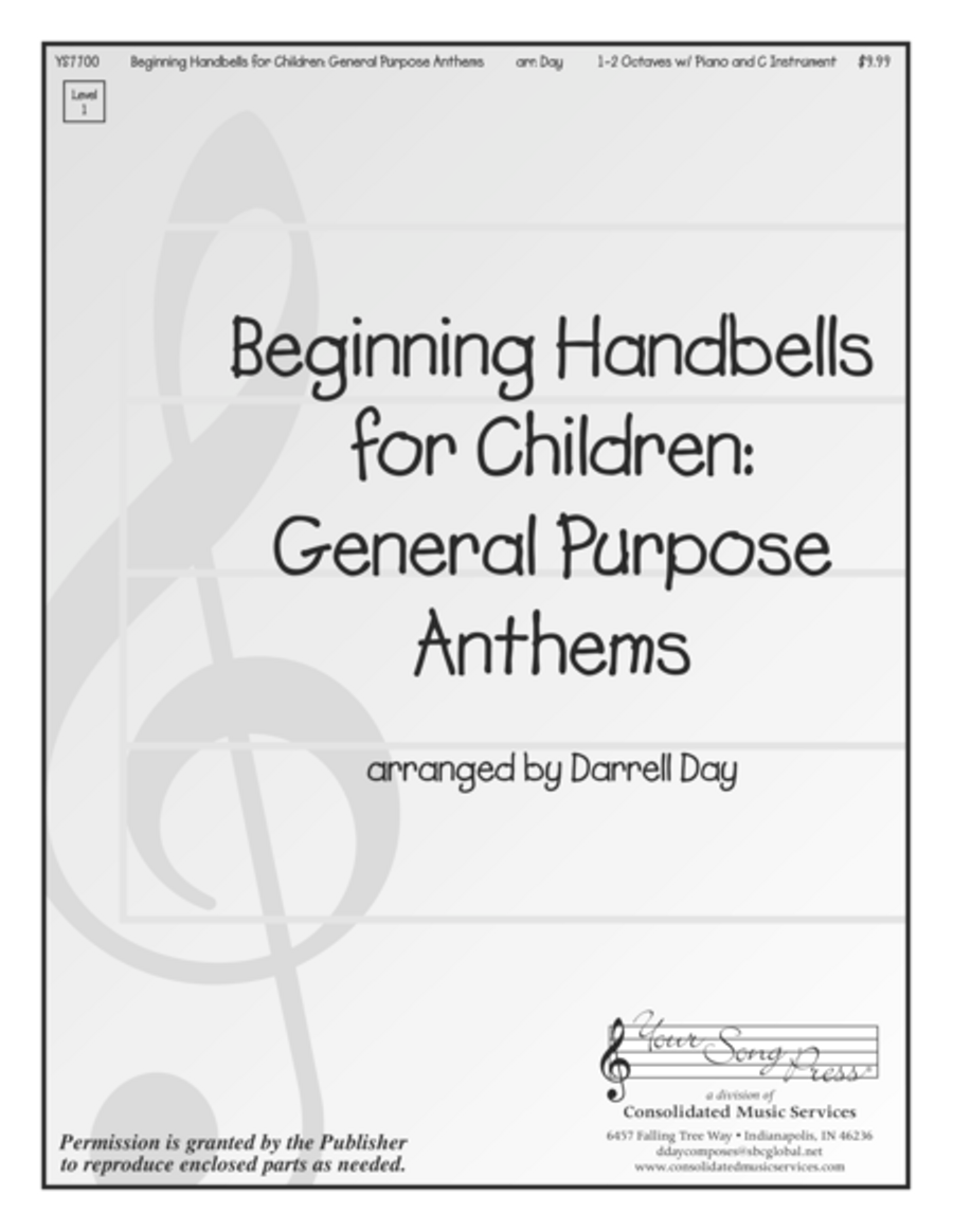 Beginning Handbells for Children - Hymns 2-Octaves scores gallery preview page 1