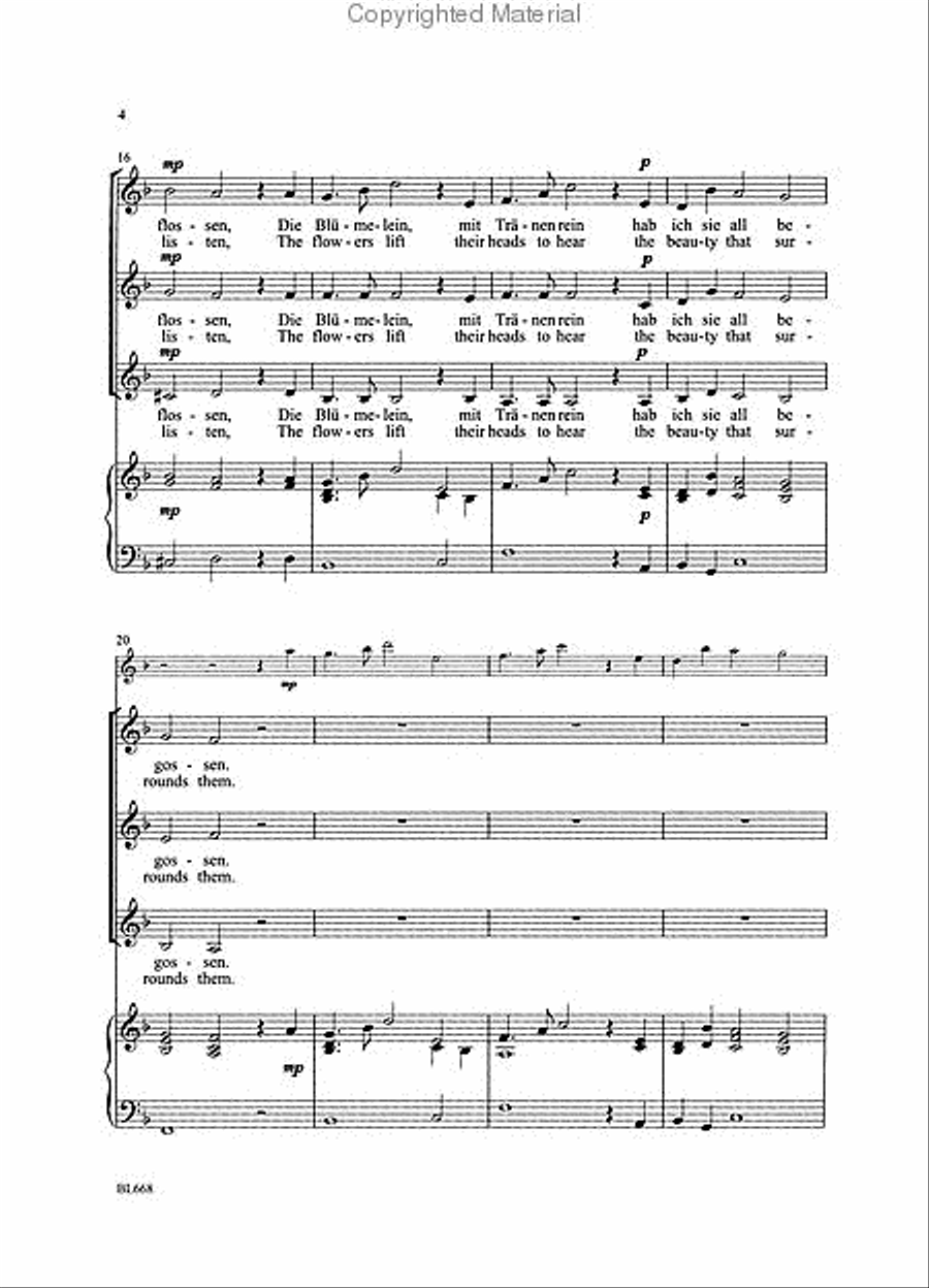 In Stiller Nacht SSA scores gallery preview page 3