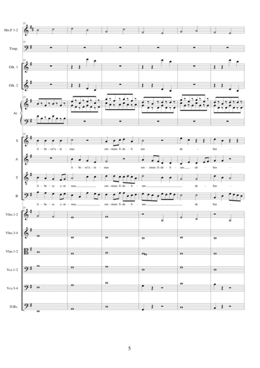 Domine Jesu - Hostias - (Offertorium) Sequences no.9 of the Missa Requiem CS044 image number null