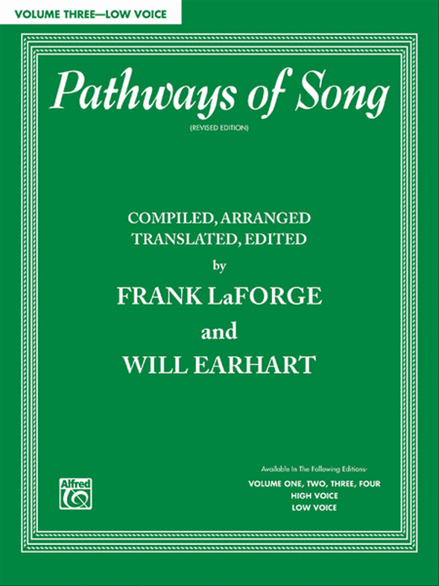 Pathways of Song, Volume 3 Medium-Low Voice scores gallery preview page 1