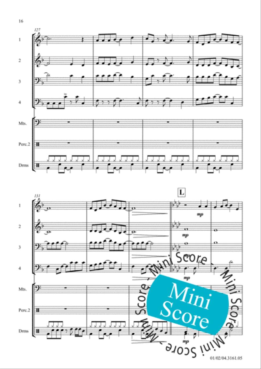 Road Trip Concert Band scores gallery preview page 22