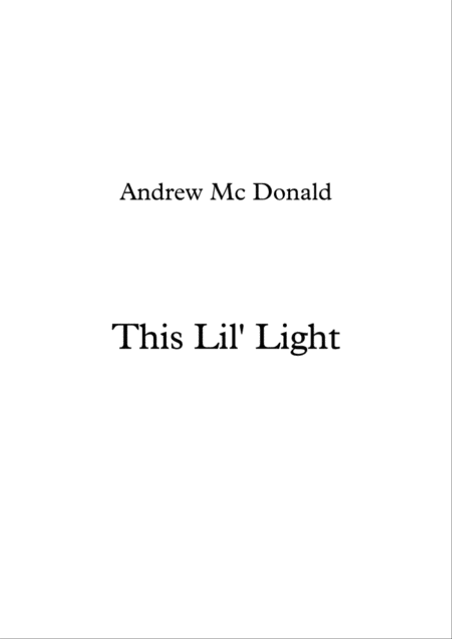 This Lil' Light Voice scores gallery preview page 1